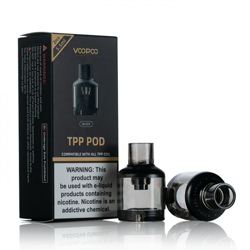 Single, VooPoo TPP Replacement Pods (Without Coil)