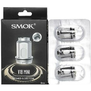 Single, Smok TFV18 Mini Replacement Coils