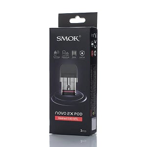 Single, Smok Novo 2X Replacement Pod 0.9ohm Mesh