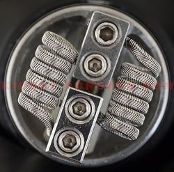 Kidney Puncher N80 Alien Framed Staple 28/.4/36 .1ohms 3mm 6-Wrap Pair #48