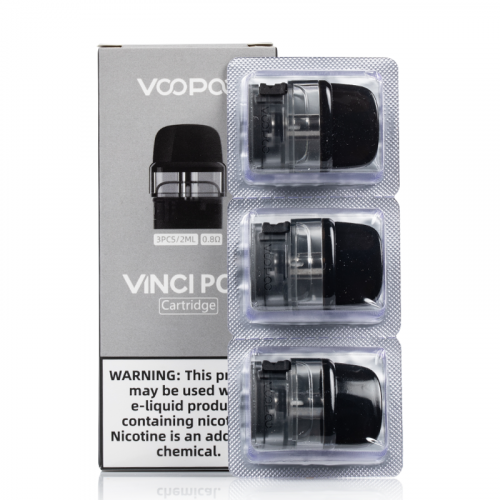 Single, Voopoo Vinci Pod 0.8ohm Replacement Pod 