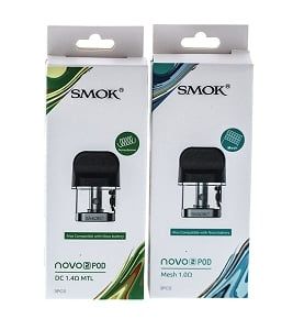 Single, Smok Novo 2 Replacement Pod 