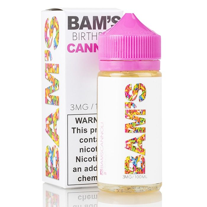 100ml Birthday Cannoli by Bam's Cannoli  