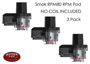 Single SMOK RPM 80 RPM Replacement Cartridge, 5ml, Coils Not Included