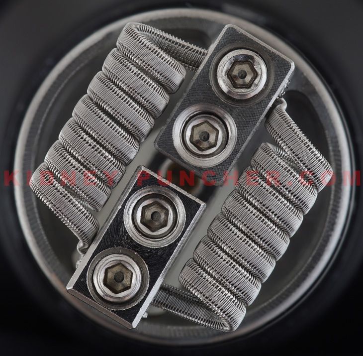 Kidney Puncher N80 Staggerton 30/.3/40 .25ohms 3mm 8-Wrap  #42 Pair