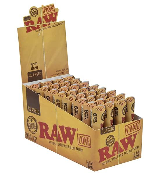 Raw - Classic Cones 1 1/4