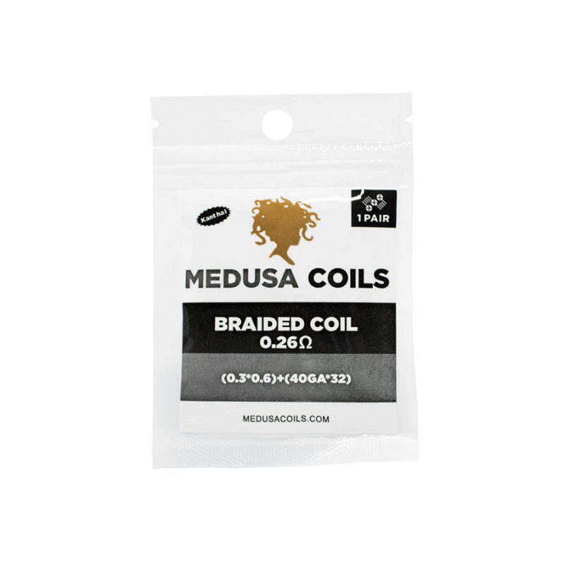 Braided Pair by Medusa Coils 