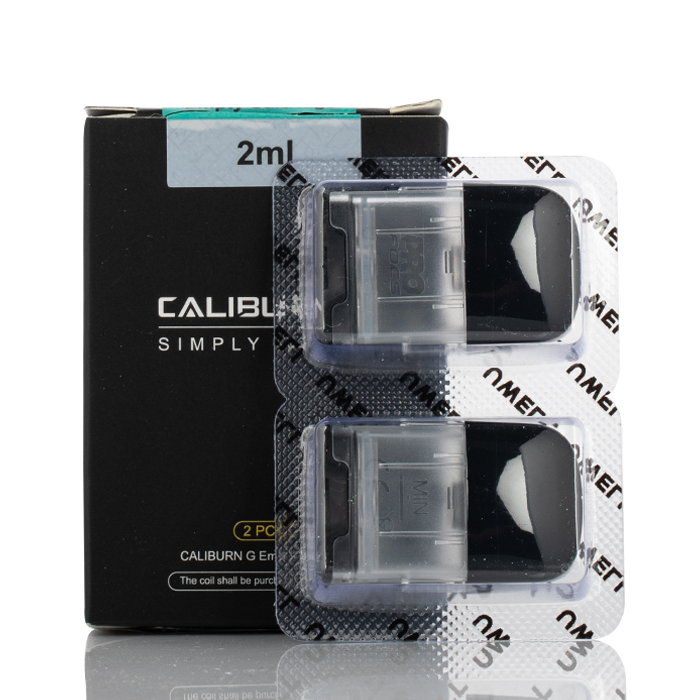 Uwell Caliburn G Empty Replacement Cartridges 2-Pack 