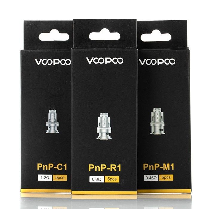 Single, VooPoo PnP Replacement Coils For Vinci series, Drag S, Drag X, Argus & Navi