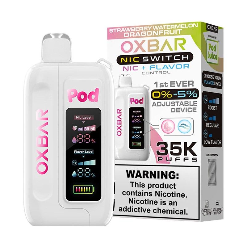 Oxbar x Pod Juice Nic Switch Nic+Flavor Disposable