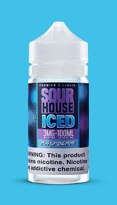 100ml Iced Raspberry by Sour House 