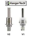 Single, Kanger Dual Coil replacement atomizer for Aerotank V2 and Protank 3 V2