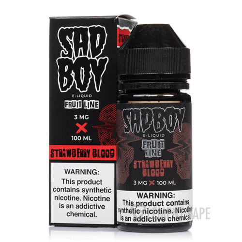 100ml Strawberry Blood by Sad Boy