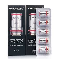 Box of 5 Vaporesso GTi 0.2ohm Mesh Replacement Coils