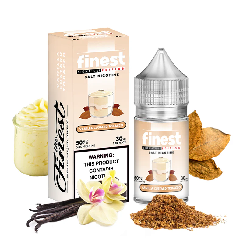 30ml Vanilla Custard Tobacco by Finest