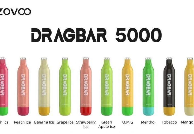 Dragbar 5000 13ml Pre-Filled Disposable Salt Nic Pod Device (single unit)   