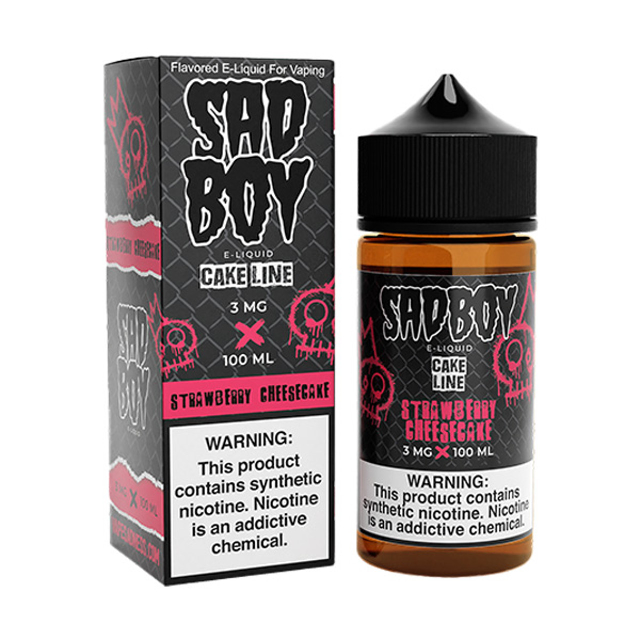 100ml Strawberry Cheesecake by Sad Boy 