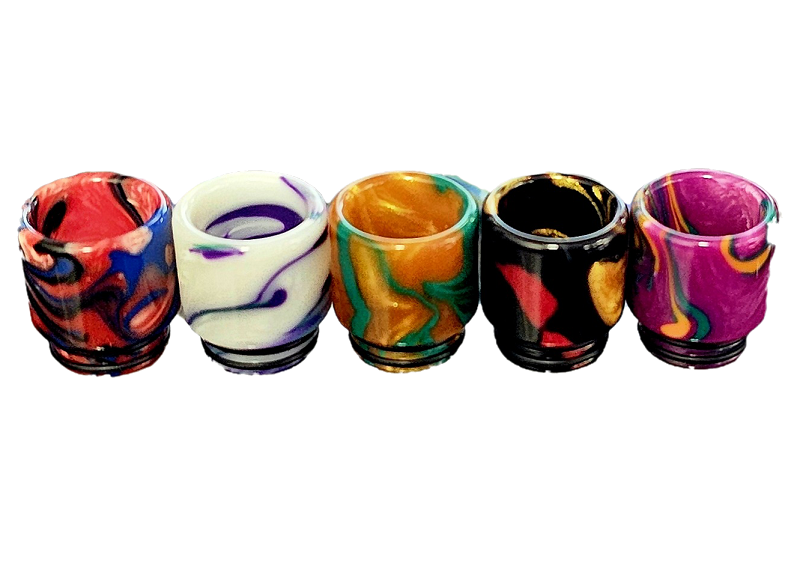 Colorful Resin 810 Drip Tips