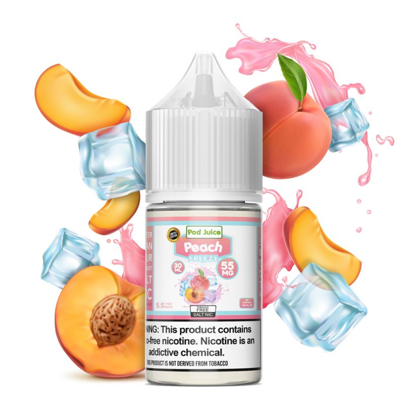 30ml Peach Freeze by Pod Juice 