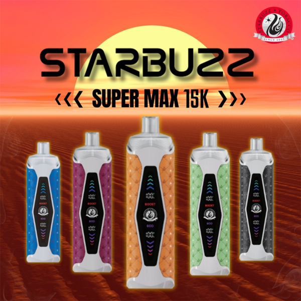 Starbuzz Super Max 5mg 15k Puff 20ml Dispoable